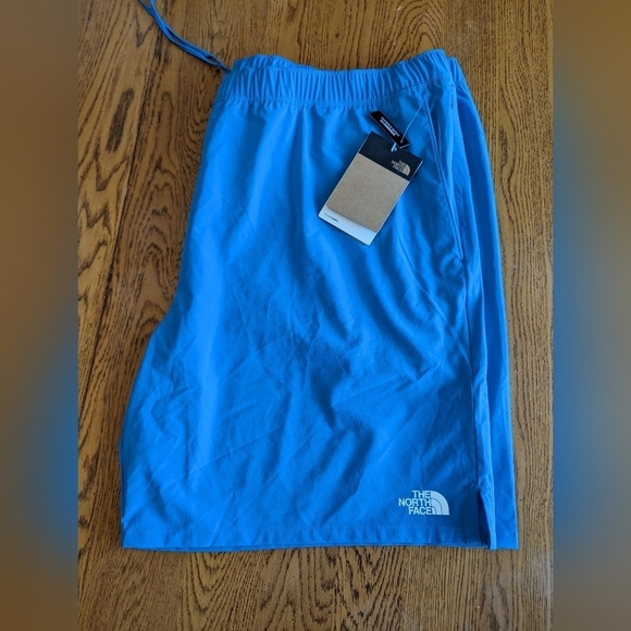 The North Face Wander blue flashdry shorts, mens 3XL or woman's 2x, NWT - Picture 13 of 15